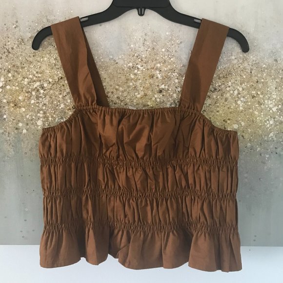 Endless Rose Tops - Endless Rose Smocked Ruffle Top (NWT)